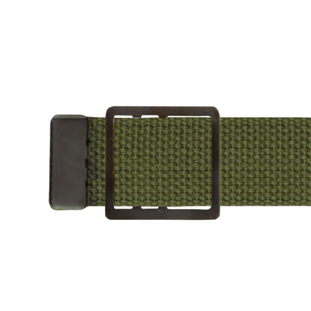 Fox Outdoor Products Black Metal Open Face Web Belt, Olive Drab, 44"