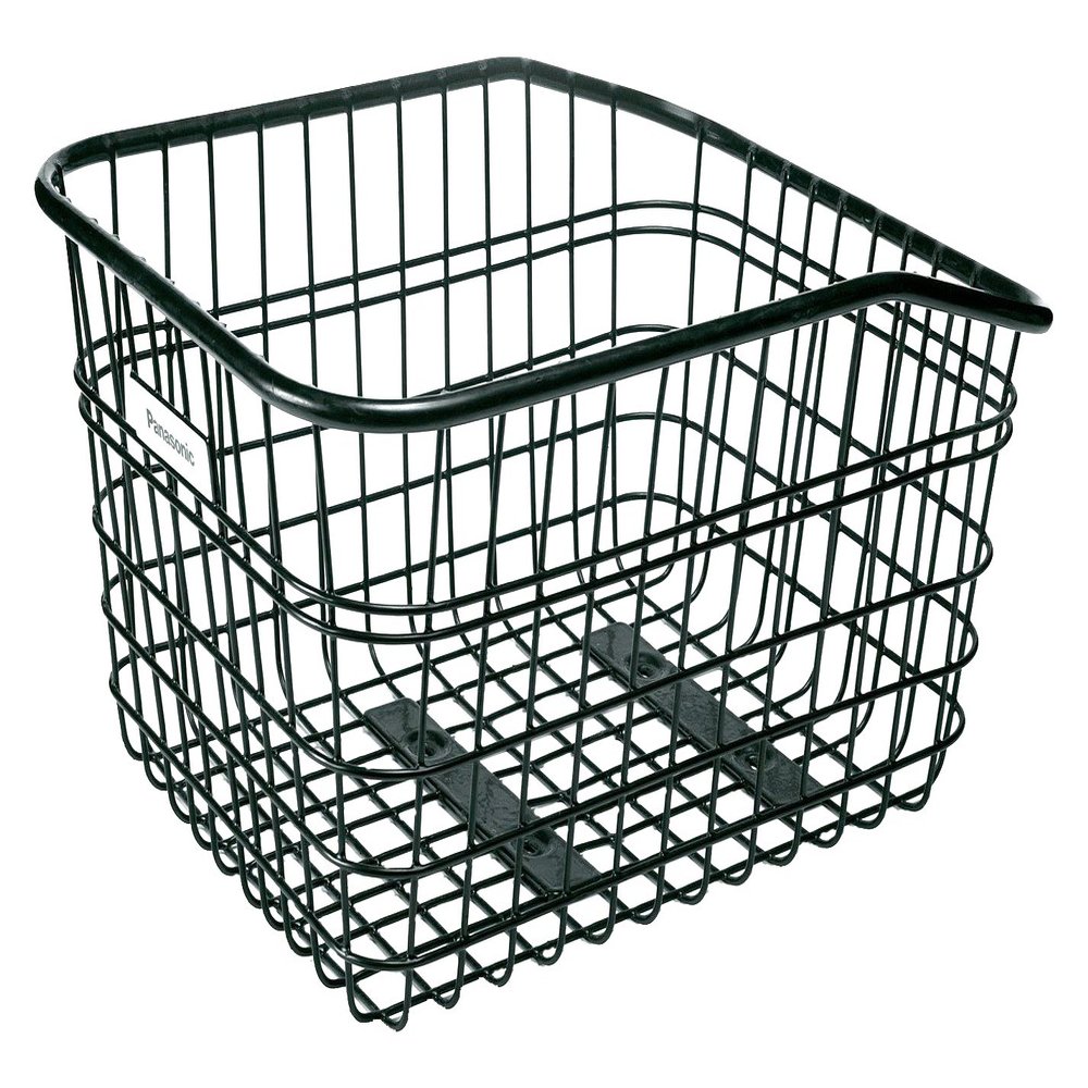 Panasonic NCB1954 Rear Basket Bicycle, Black, 18.1 x 14.1 x 9.8 inches (46 x 35.99 x 24.99 cm)
