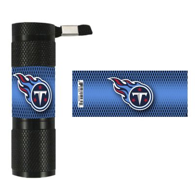 FANMATS 62326 Team ProMark Tennessee Titans LED Flashlight, Black, 3.5in. X 1in.