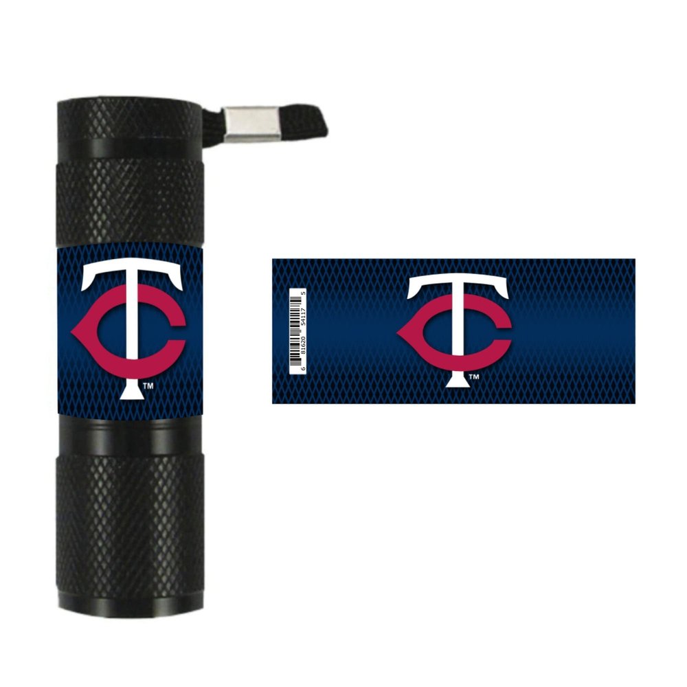 FANMATS 62274 - Minnesota Twins LED Pocket Flashlight - 3.5in. X 1in.