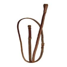 TORY LEATHER Round Raised Standing Martingale