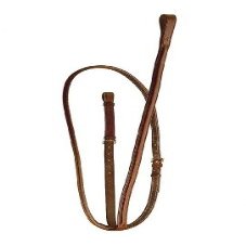 TORY LEATHER Round Raised Standing Martingale