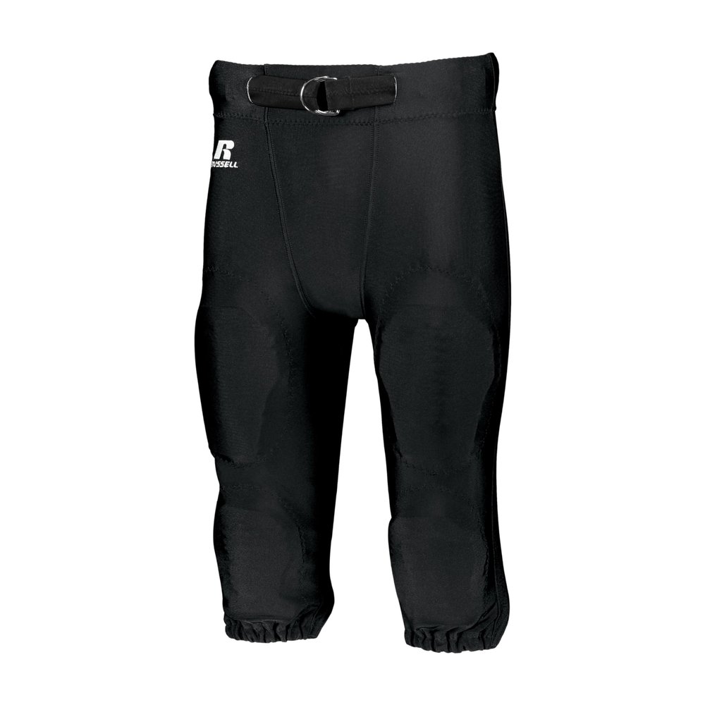 Russell Athletic Boys Deluxe Game Football Pant - Premium Performance Football Pants for Young Athletes 5I Black