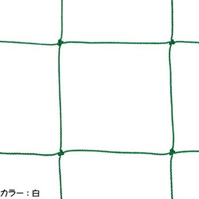 TOEI Light B7170 B7170 Junior Soccer Goal Net, White, Knotted, Square, Mesh: 5.1 inches (13 cm) Square, Compatible Goals Size: Width 20.1 inches (510 x 90 x 185 x 225 cm)