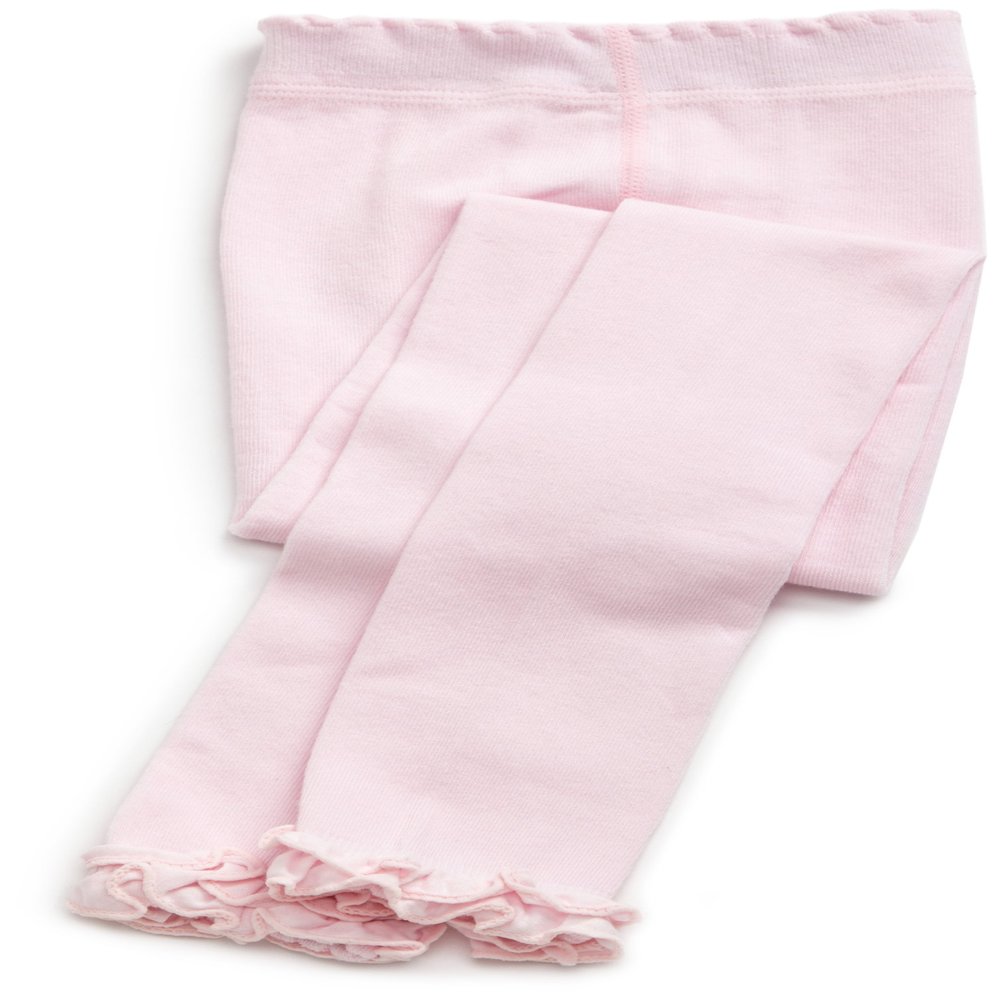 Country Kids Little Girls' Ruffle Pima Capri, Pink, 1-3