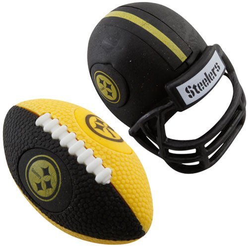 FOCO Pittsburgh Steelers Eraser 2 Pack
