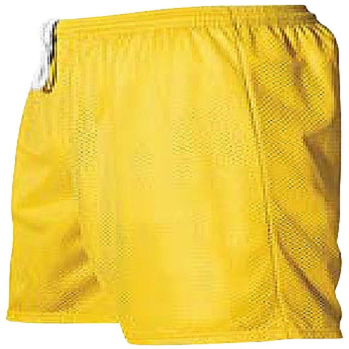 Alleson Athletic 569P Adult Mesh Shorts (9-Inch Inseam), Light Gold, Medium