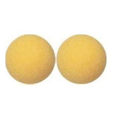 Tornado Official Foosballs Tournament Balls Commercial Quality - Play Like The Pros (2 Balls, Yellow)