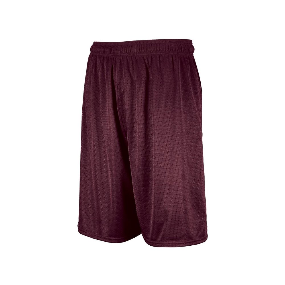 Russell Athletic Boy's 8-20 Youth Mesh Short, Maroon, X-Large