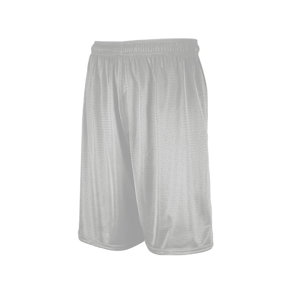 Russell Athletic Boy's 8-20 Youth Mesh Short, Gridiron Silver, Medium