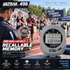 ULTRAK 496 500 Memory Stopwatch, Lap/Split Recall, Stroke Rate & Race Timer view 2