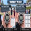ULTRAK 496 500 Memory Stopwatch, Lap/Split Recall, Stroke Rate & Race Timer view 4