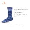 Acorn Mens and Womens Versafit Fleece Sock: Super Soft & Ultra-Warm, Mid-Calf Height, Flat-Flock Seams view 3