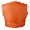 Vesuvio Napoli Men's Paisley Design Dress Vest & Bow Tie BURNT ORANGE Color BOWTie Set sz 3XL view 2