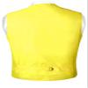 Vesuvio Napoli Men's Paisley Design Dress Vest & NeckTie YELLOW Color Neck Tie Set sz L view 2