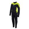 IST WSK70 3mm Kids Jumpsuit with Super Stretch Panels in Key Areas (Yellow, Large) view 2
