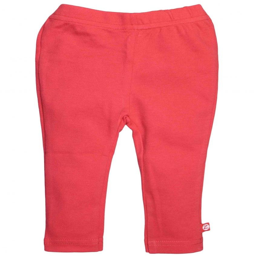 Zutano Solid Skinny Legging, Red, 6 Months