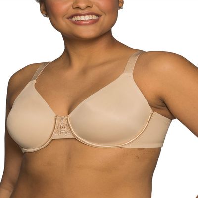 Vanity Fair womens Beauty Back Smoothing (36c - 42h) Minimizer Bra, Damask Neutral - Beige, 36C US
