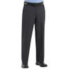 Red Kap Men's Plain Front Cotton Pant, Black, 30x34 view 1