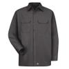 Red Kap Men's Utility Uniform Shirt, Charcoal, Small view 3