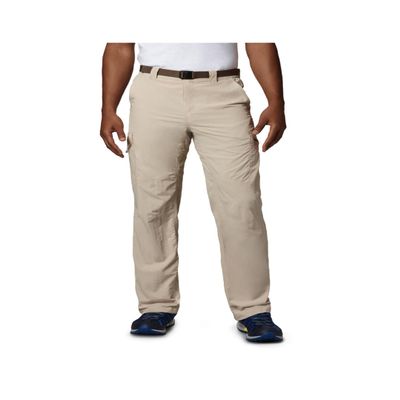 Columbia Men's Silver Ridge Cargo Pant, Fossil, 32W x 32L