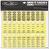 Evergreen Sticker, Multi Tackle Sticker, 7.2 x 5.0 Inches (182 x 128 mm) view 1