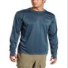 Columbia Men's Ultra Stop Long Sleeve Crew Shirt (India Ink/Heather, Small) view 1
