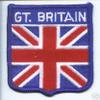 1000 Flags Great Britain Union Jack Flag Embroidered Patch Badge view 1