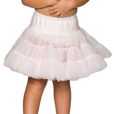 I.C. Collections Little Girls Pink Bouffant Half Slip Petticoat, 4