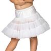 I.C. Collections Big Girls White Bouffant Half Slip Petticoat, 12 view 1