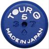 TOUR G TG50R-BLR Men's Golf Grip 50 Rubber 50 Rubber Golf Grip, Both Hands, Blue, No Backline view 2