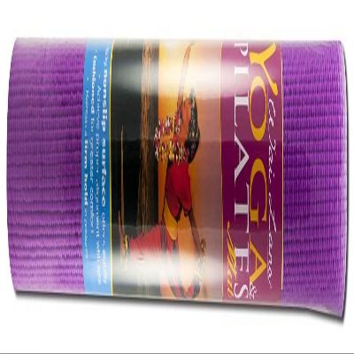 Wai Lana Yoga and Pilates Mat (Color: Purple)- 1/4 Inch Extra Thick Non-Slip Stylish, Latex-Free, Lightweight, Optimum Comfort