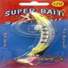 B.S. Fish Tales Super Bait Jackpot Fishing Lure, 4.5-Ounce, Silver/Yellow view 1