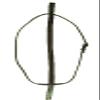 Tory Leather Flat Standing Martingale - Havana view 1