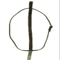 Tory Leather Flat Standing Martingale - Havana, HORSE