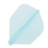 Cosmo Darts 6 Pack Fit Flight - Shape Dart Flight (Light Blue)