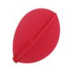 Fit Flight Cosmo Darts 6 Pack Pear Dart Flight (Red)