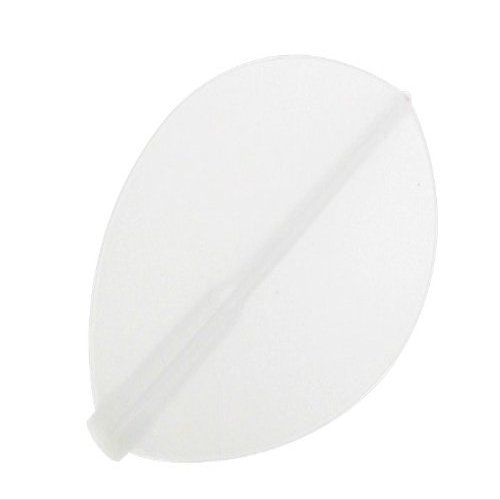 Fit Flight Cosmo Darts 6 Pack Pear Dart Flight (Natural White)