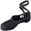 Bloch Dance Men's Pump Split Sole Canvas Ballet Slipper/Shoe Dance, Black 4 B US