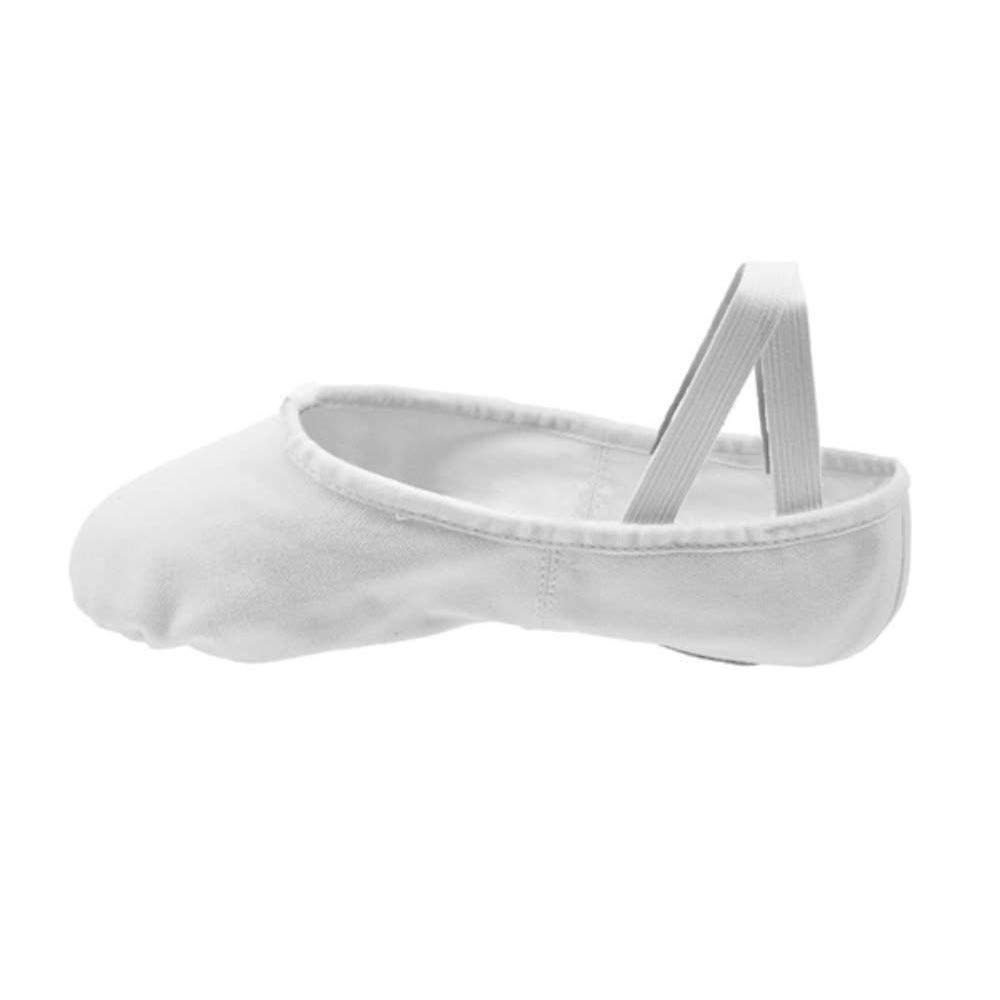 Bloch Dance Men's Pump Split Sole Canvas Ballet Slipper/Shoe Dance, Black 4 B US