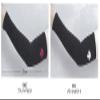DESCENTE Volleyball Elbow Supporters DVB-8712 Black  Magenta BMZ F view 4