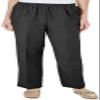 Alfred Dunner Petite Classic Solid Pull On Pants 6 Short Black view 1