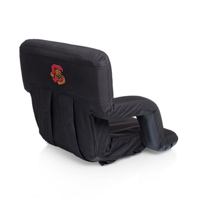 NCAA Cornell Big Red Ventura Portable Reclining Seat, Black