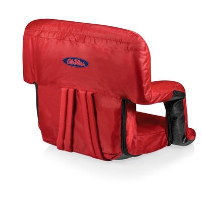NCAA Ole Miss Rebels Ventura Portable Reclining Seat, Red (618-00-100-374)