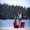 PICNIC TIME NCAA North Carolina State Wolfpack Ventura Portable Reclining Seat, 618-00-100-424, Regular view 2