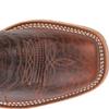 DOUBLE-H Men's 11" Graham Square Toe Western Boots - Bison Leather Foot with Oil- and Slip-Resistant I.C.E. Outsole, EH-Rated and Made in USA, Brown - 10 2E view 3