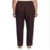 Alfred Dunner Women's Petite Polyester Pull-On Pants - Short Length, Brown, 12 Petite Short view 3