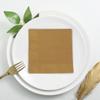 Metallic Gold Beverage Napkins - 50 Pieces - Party Supplies view 3