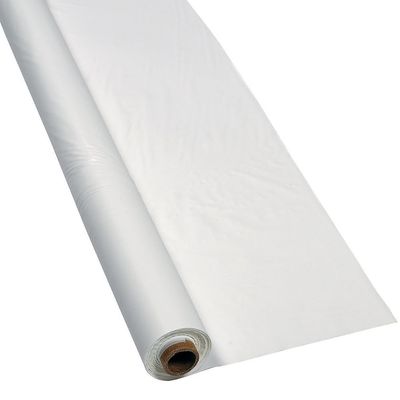 Fun Express White Tablecloth ROLL (40 X 100') - Party Supplies - 1 Piece
