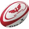 Gilbert Scarlets Official Replica Ball Size 5 view 1